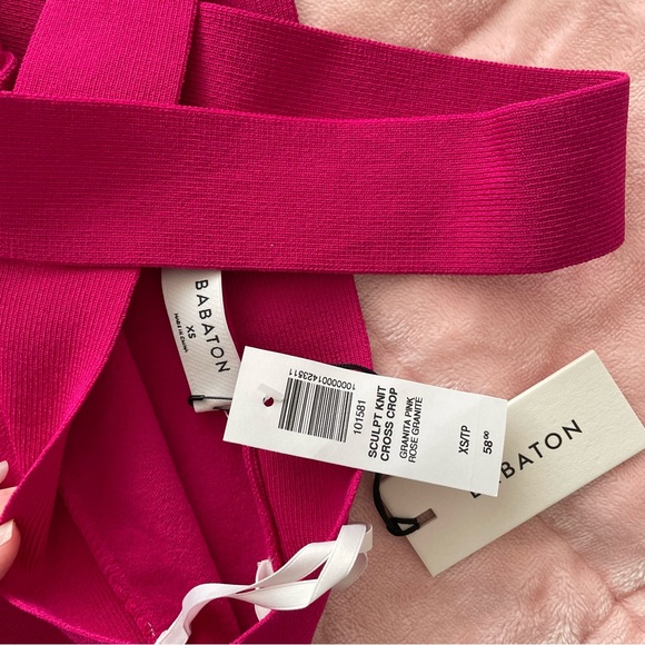 Brand new Aritzia sculpt knit cross top - Picture 2 of 4